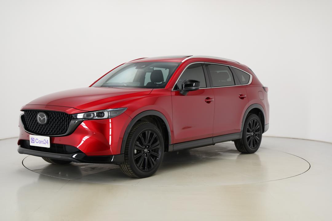 2023 Mazda CX-8 G25 Gt Sp (FWD), Automatic, 43197 km, Left Front Diagonal (45- Degree) View