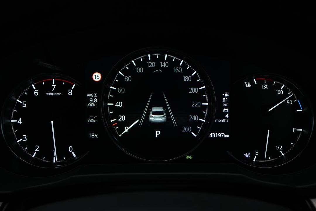 2023 Mazda CX-8 G25 Gt Sp (FWD), Automatic, 43197 km, Odometer View