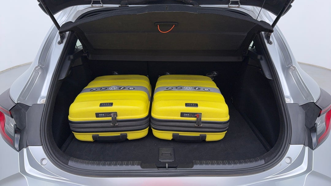 Boot Inside View with Luggage