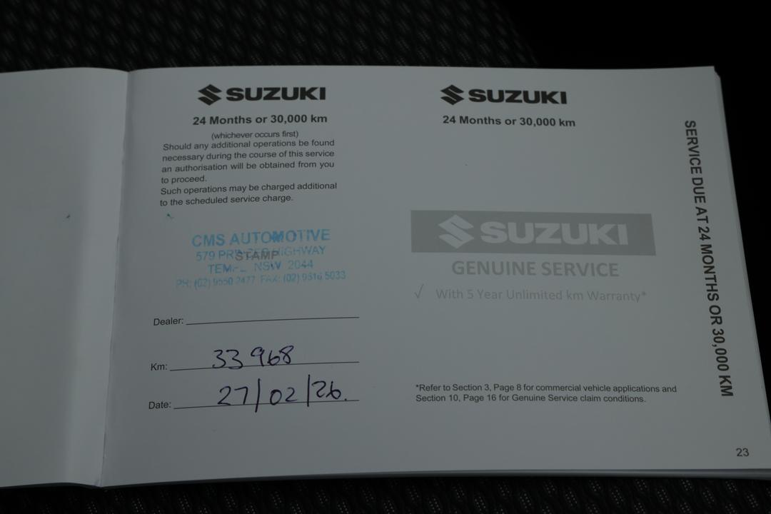 2023 Suzuki Vitara Turbo, Automatic, 35361 km, Service History