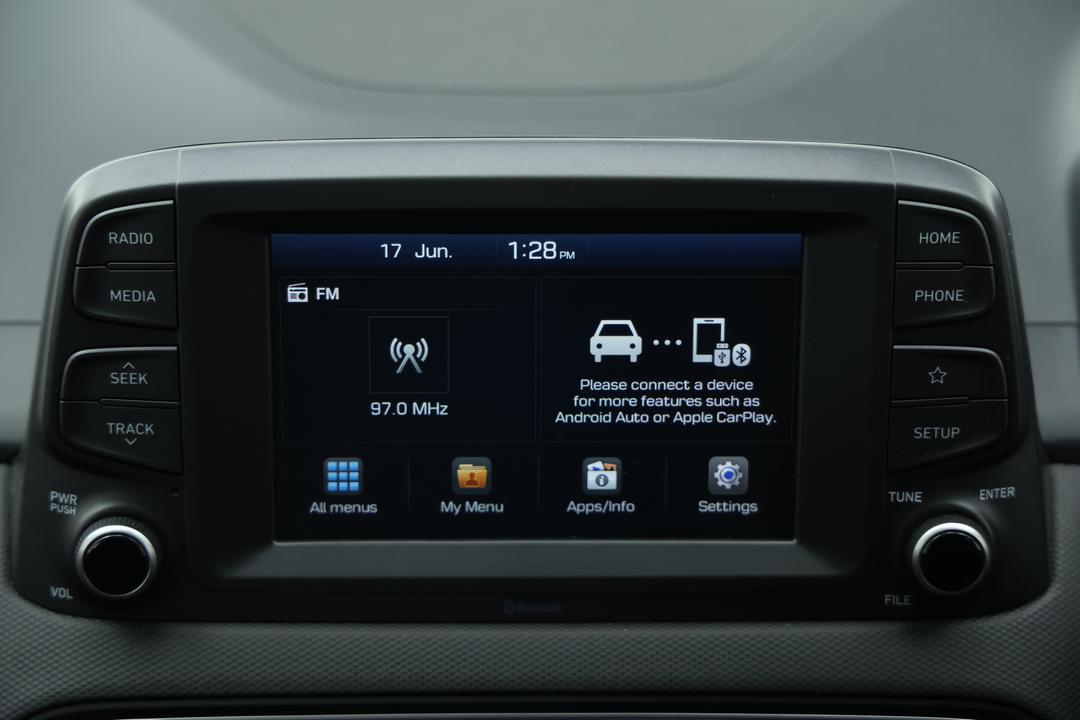 2019 Hyundai Kona Go (FWD), Automatic, 126192 km, Infotainment System