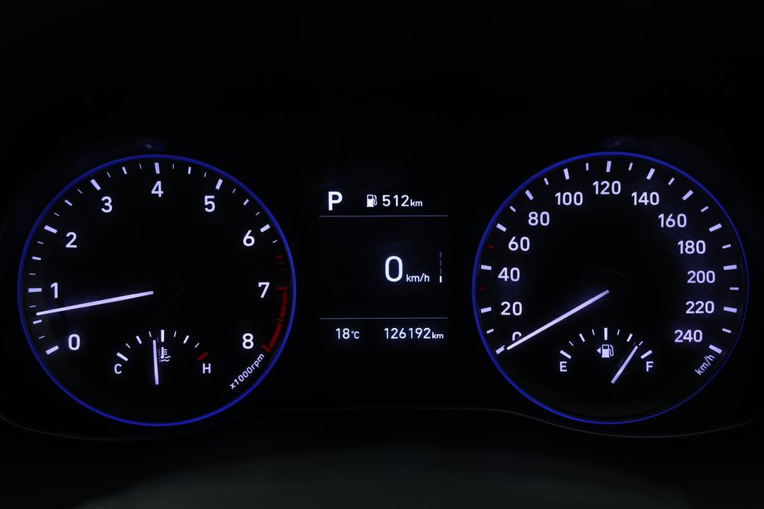2019 Hyundai Kona Go (FWD), Automatic, 126192 km, Odometer View
