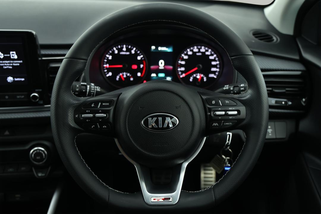 2021 Kia Rio Gt-line, Automatic, 34434 km, Steering Wheel Close-up