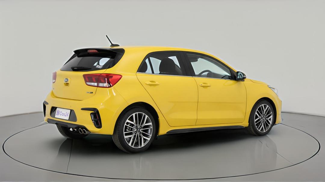 2021 Kia Rio Gt-line, Automatic, 34434 km, Right Back Diagonal (45- Degree) View