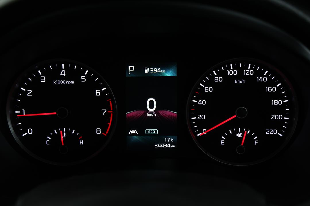 2021 Kia Rio Gt-line, Automatic, 34434 km, Odometer View