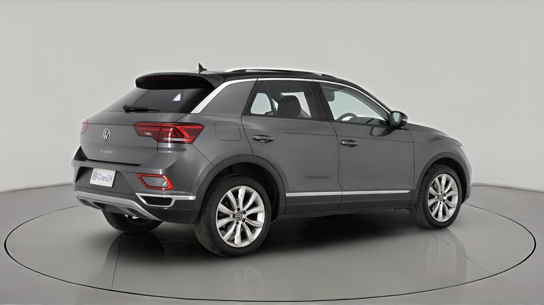 2024 Volkswagen T-roc 110tsi Style, Automatic, 15804 km, Right Back Diagonal (45- Degree) View