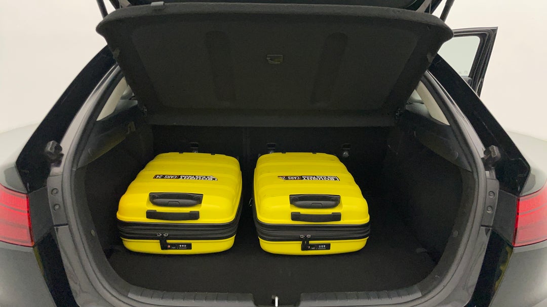 Boot Inside View with Luggage