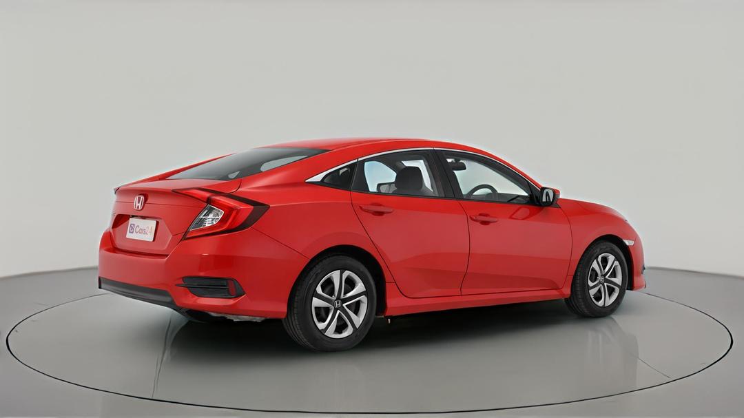 2017 Honda Civic Vti, Automatic, 91730 km, Right Back Diagonal (45- Degree) View