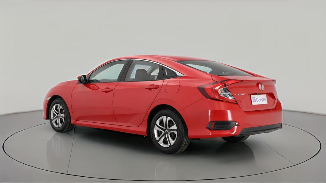 2017 Honda Civic Vti, Automatic, 91730 km, Left Back Diagonal (45- Degree) View