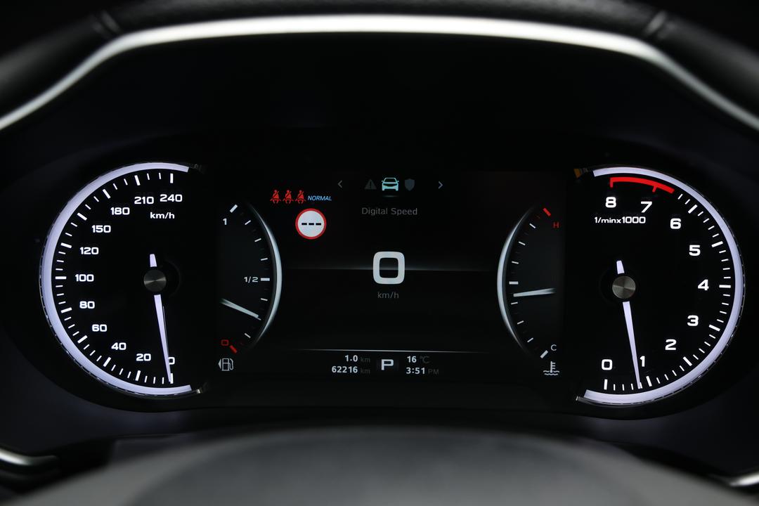 2020 MG HS Excite, Automatic, 62216 km, Odometer View