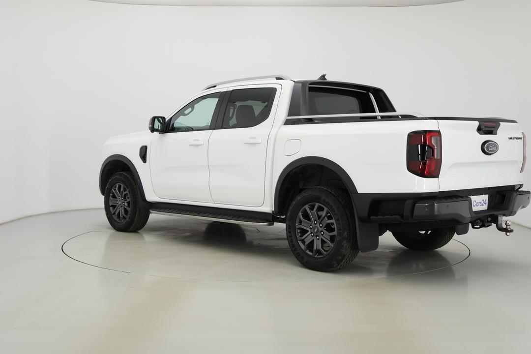 2024 Ford Ranger Wildtrak 2.0 (4x4), Automatic, 23448 km, Left Back Diagonal (45- Degree) View