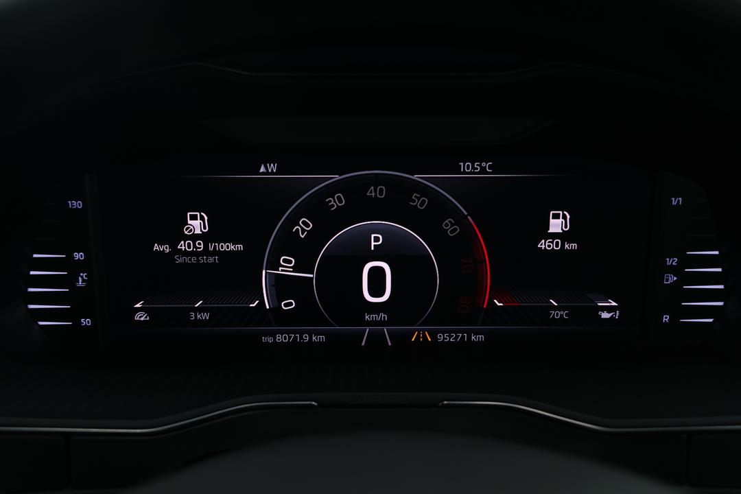 2018 SKODA Superb 162 Tsi, Automatic, 95271 km, Odometer View
