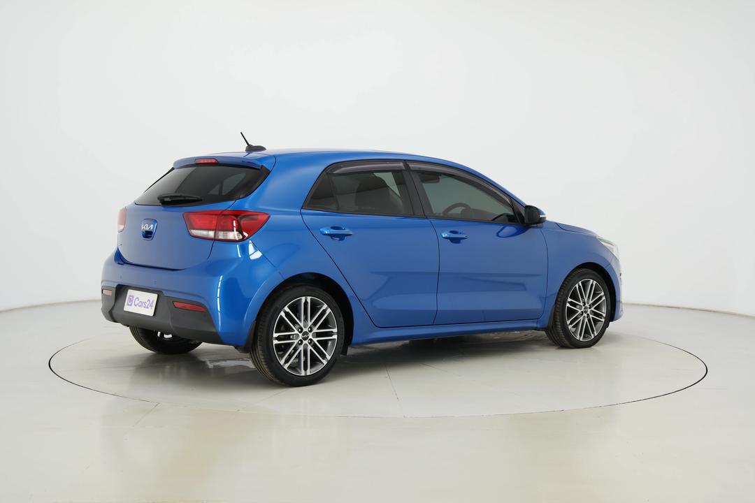 2021 Kia Rio Sx, Automatic, 26430 km, Right Back Diagonal (45- Degree) View