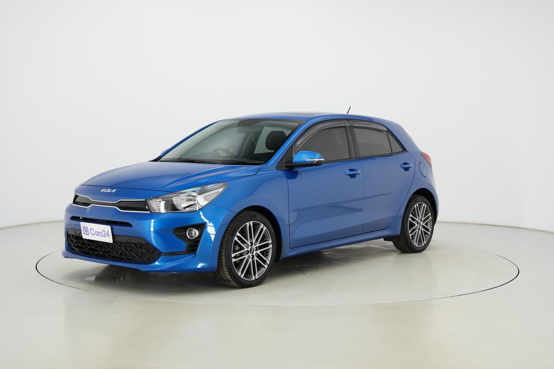 2021 Kia Rio Sx, Automatic, 26430 km, Left Front Diagonal (45- Degree) View