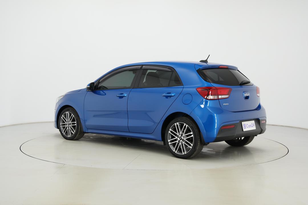 2021 Kia Rio Sx, Automatic, 26430 km, Left Back Diagonal (45- Degree) View