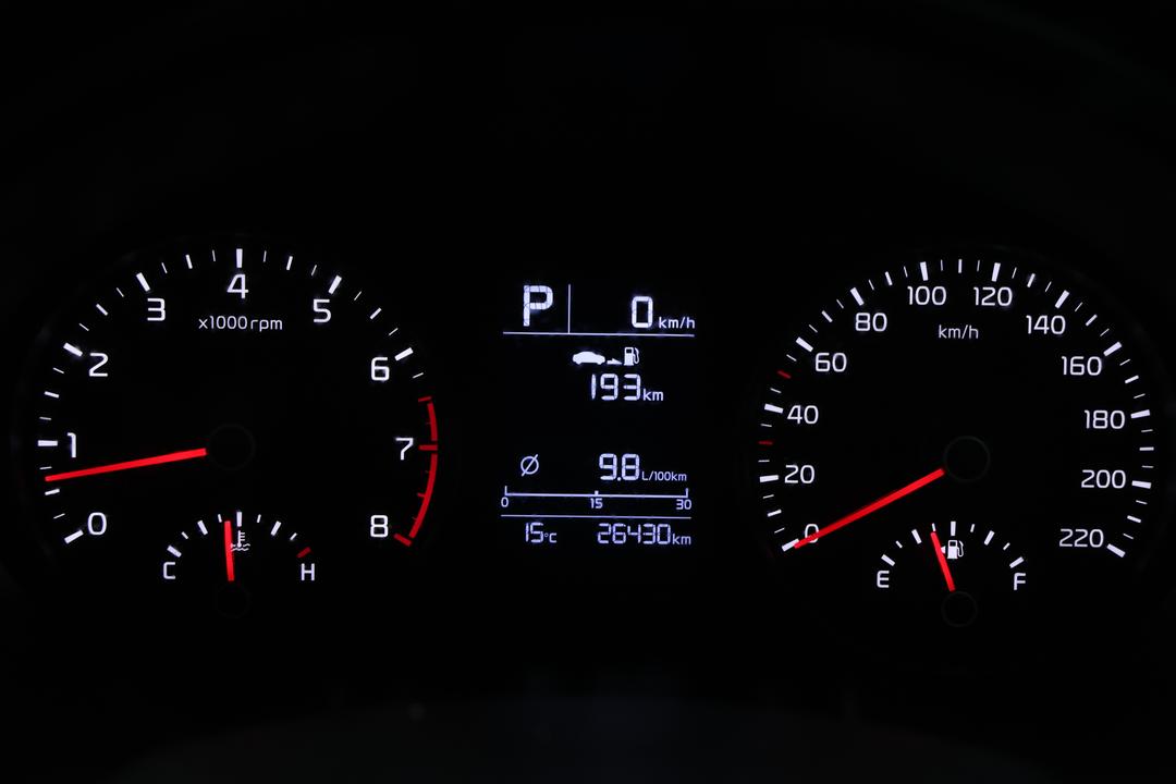 2021 Kia Rio Sx, Automatic, 26430 km, Odometer View