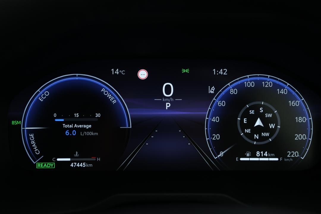 2023 Toyota RAV4 Cruiser (2WD) Hybrid, Automatic, 47445 km, Odometer View