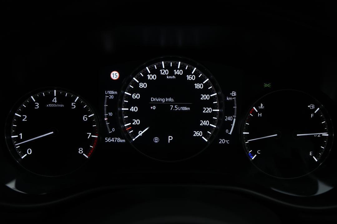 2022 Mazda 3 G20 Touring, Automatic, 56478 km, Odometer View