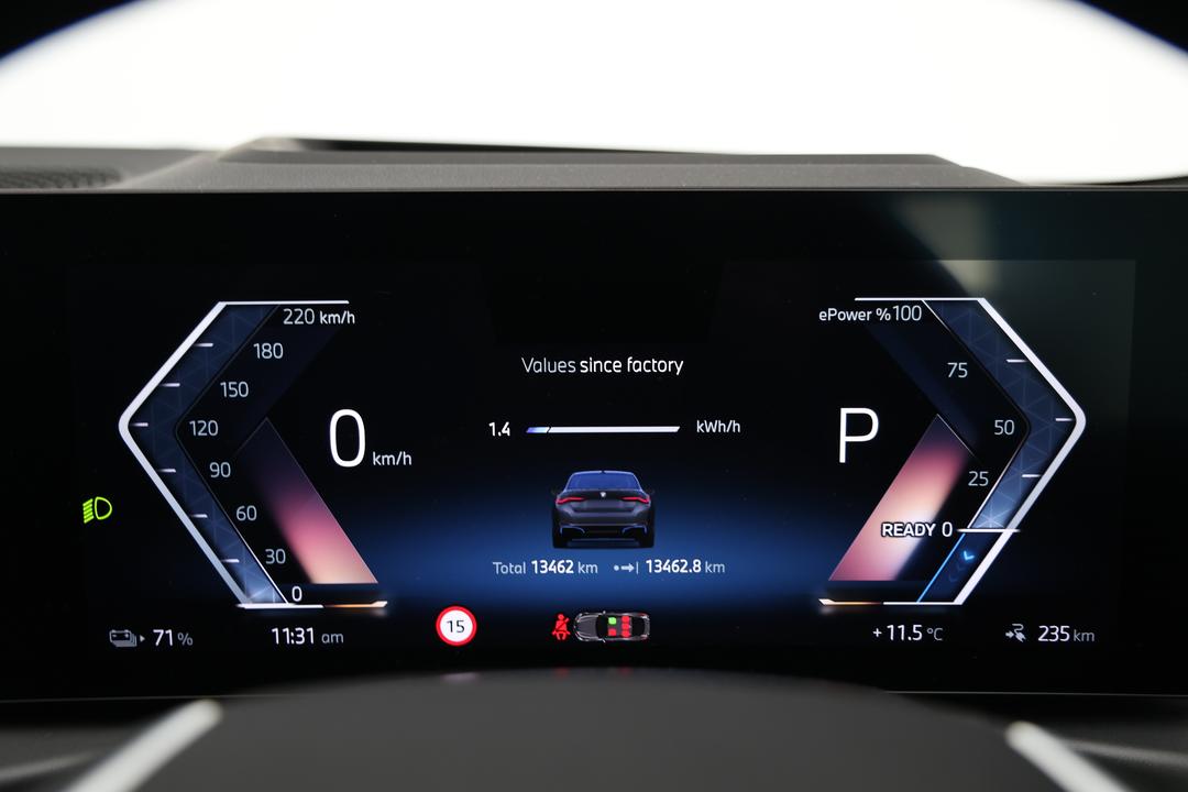 2023 BMW I4 Edrive35 Gran Coupe, Automatic, 13462 km, Odometer View