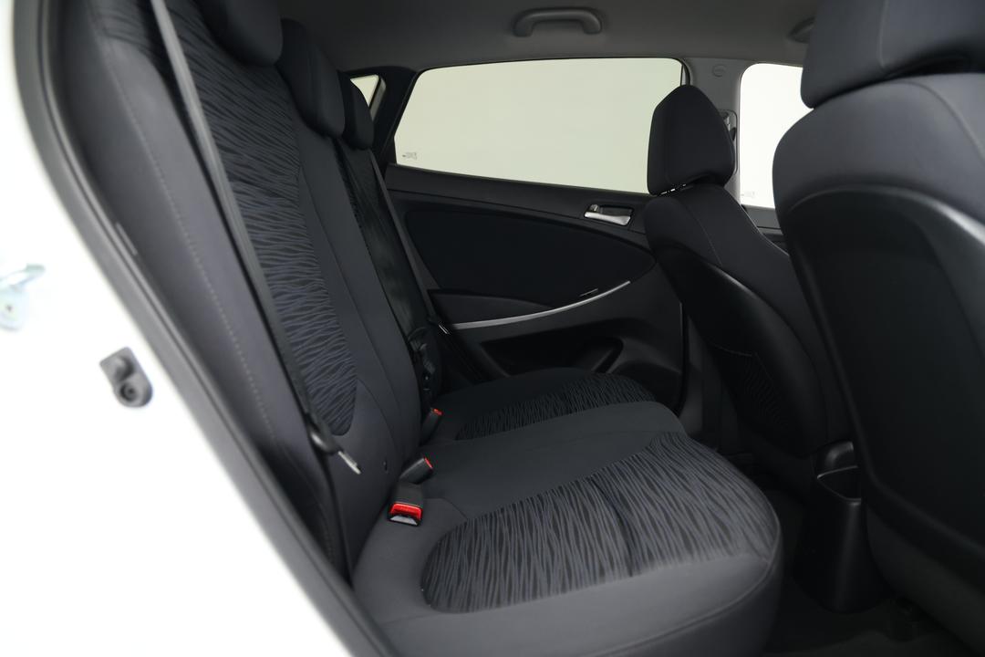 2019 Hyundai Accent Sport, Automatic, 58732 km, Right Side Rear Door Cabin View