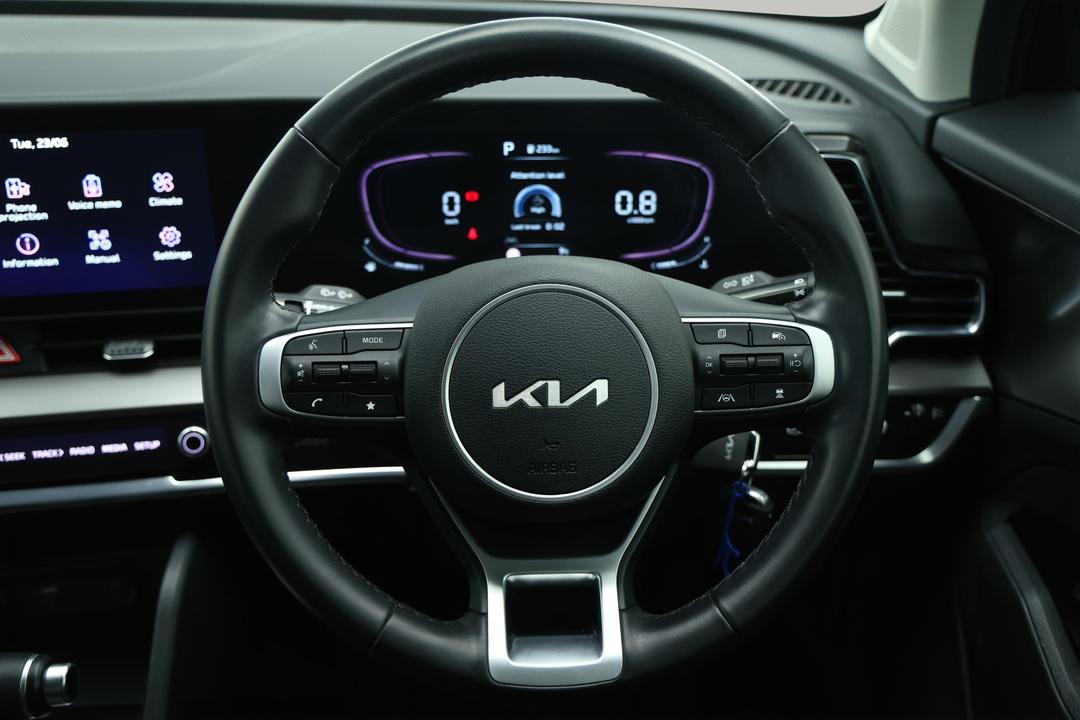 2022 Kia Sportage Sx (FWD), Automatic, 36930 km, Steering Wheel Close-up