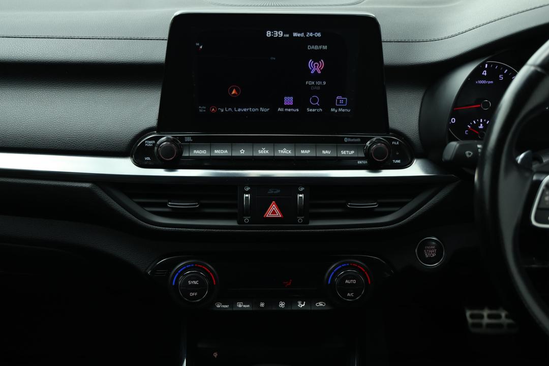 2019 Kia Cerato Gt Safety Pack, Automatic, 156322 km, Center Console