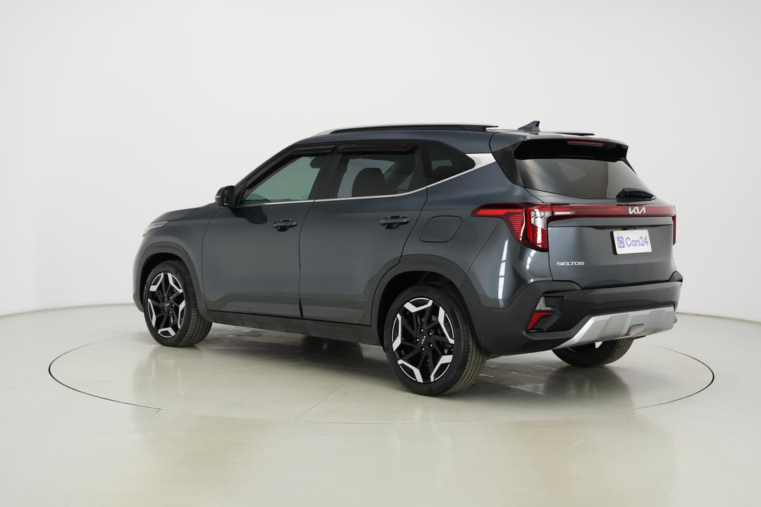 2022 Kia Seltos Gt-line (AWD) (sunroof), Automatic, 52685 km, Left Back Diagonal (45- Degree) View