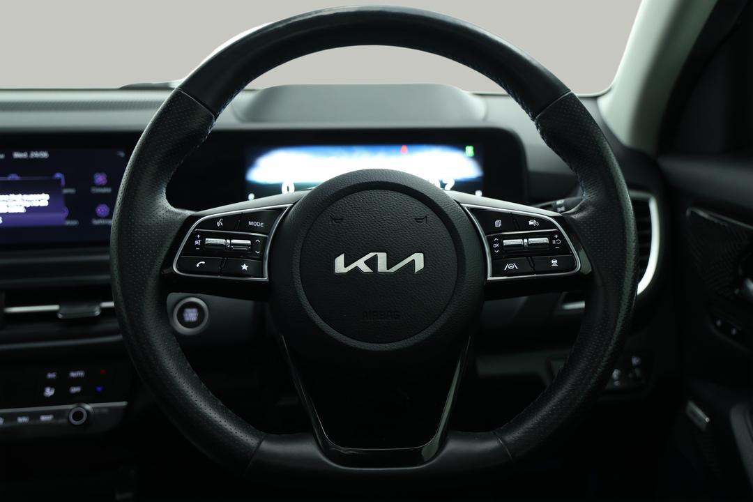 2022 Kia Seltos Gt-line (AWD) (sunroof), Automatic, 52685 km, Steering Wheel Close-up