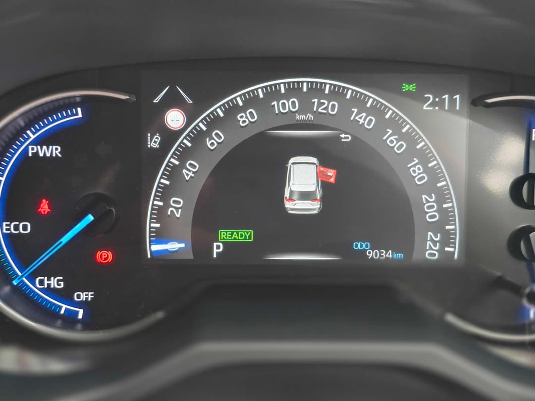 2025 Toyota RAV4 Gx (AWD) Hybrid, Automatic, 9034 km, Odometer View