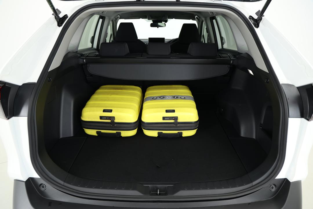 2025 Toyota RAV4 Gx (AWD) Hybrid, Automatic, 8877 km, Boot Inside View with Luggage