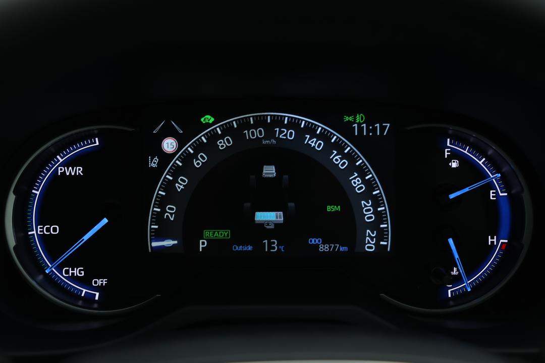 2025 Toyota RAV4 Gx (AWD) Hybrid, Automatic, 8877 km, Odometer View