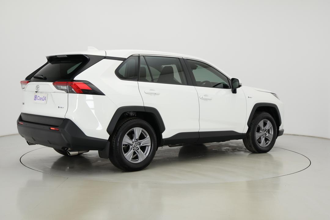 2025 Toyota RAV4 Gx (AWD) Hybrid, Automatic, 8877 km, Right Back Diagonal (45- Degree) View