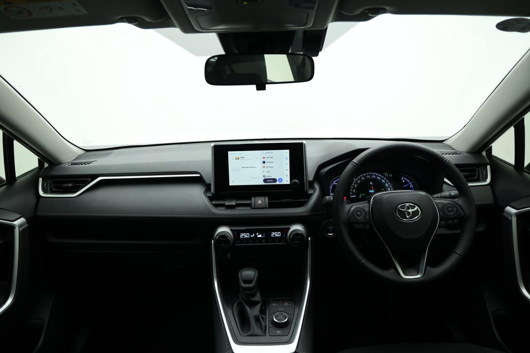 2025 Toyota RAV4 Gx (AWD) Hybrid, Automatic, 8877 km, Dashboard View