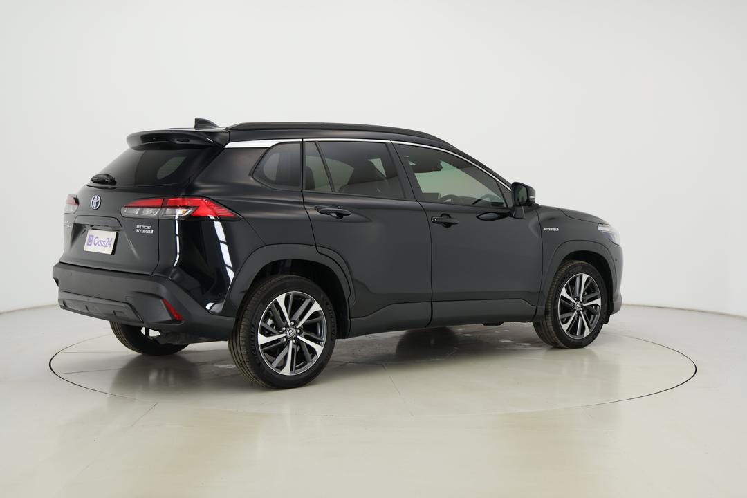 2023 Toyota Corolla Cross Atmos 2WD Hybrid, Automatic, 18591 km, Right Back Diagonal (45- Degree) View