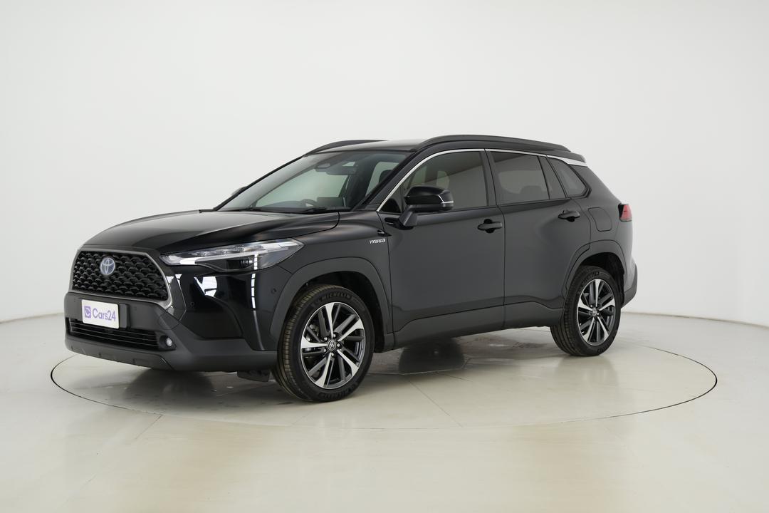 2023 Toyota Corolla Cross Atmos 2WD Hybrid, Automatic, 18591 km, Left Front Diagonal (45- Degree) View