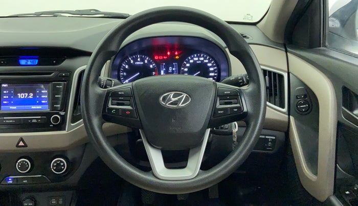 2017 Hyundai Creta 1.6 E + VTVT, Petrol, Manual, 53,571 km, Steering Wheel Close-up