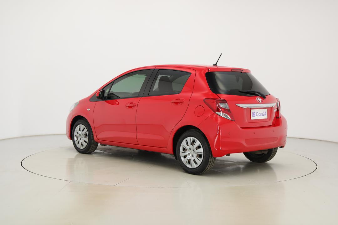 2016 Toyota Yaris Sx, Automatic, 70267 km, Left Back Diagonal (45- Degree) View