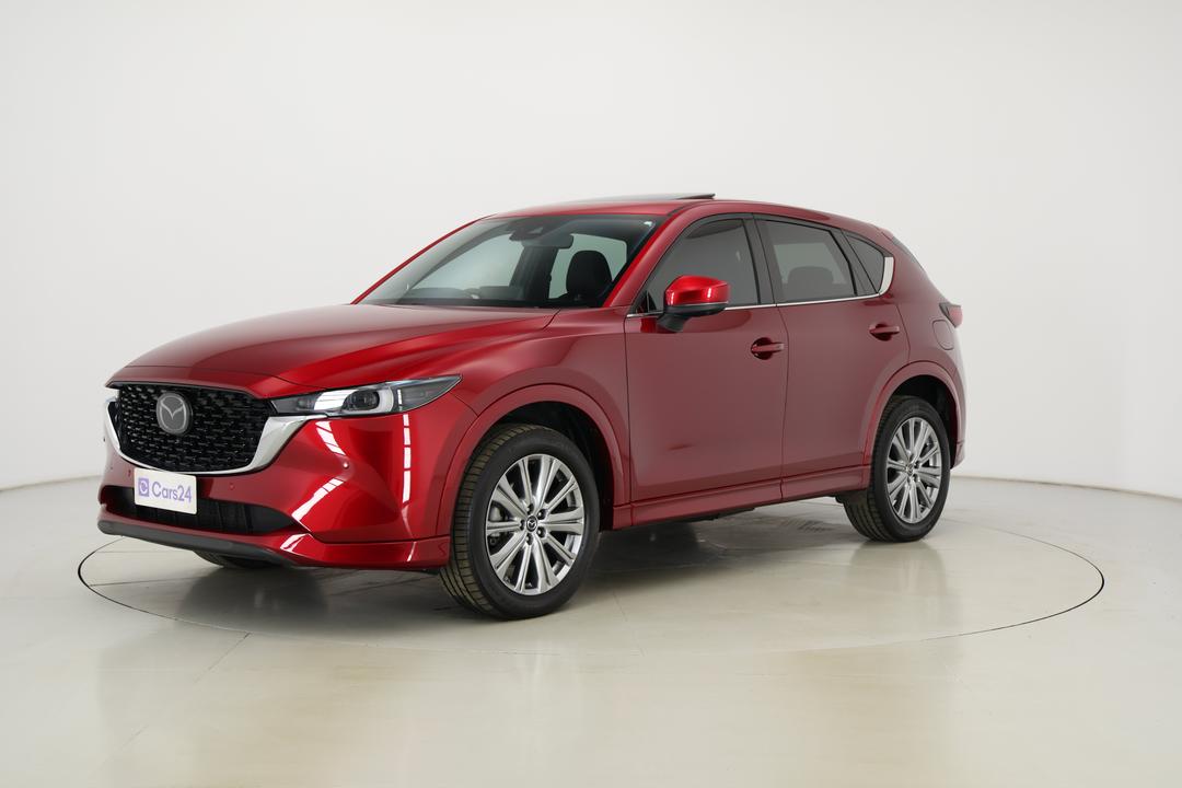 2022 Mazda CX-5 Akera (AWD), Automatic, 43441 km, Left Front Diagonal (45- Degree) View