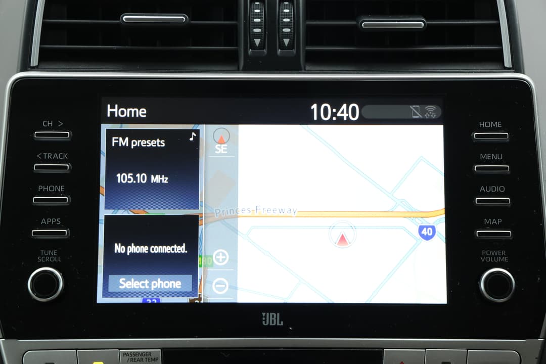 2022 Toyota Landcruiser Prado Vx, Automatic, 74086 km, Infotainment System