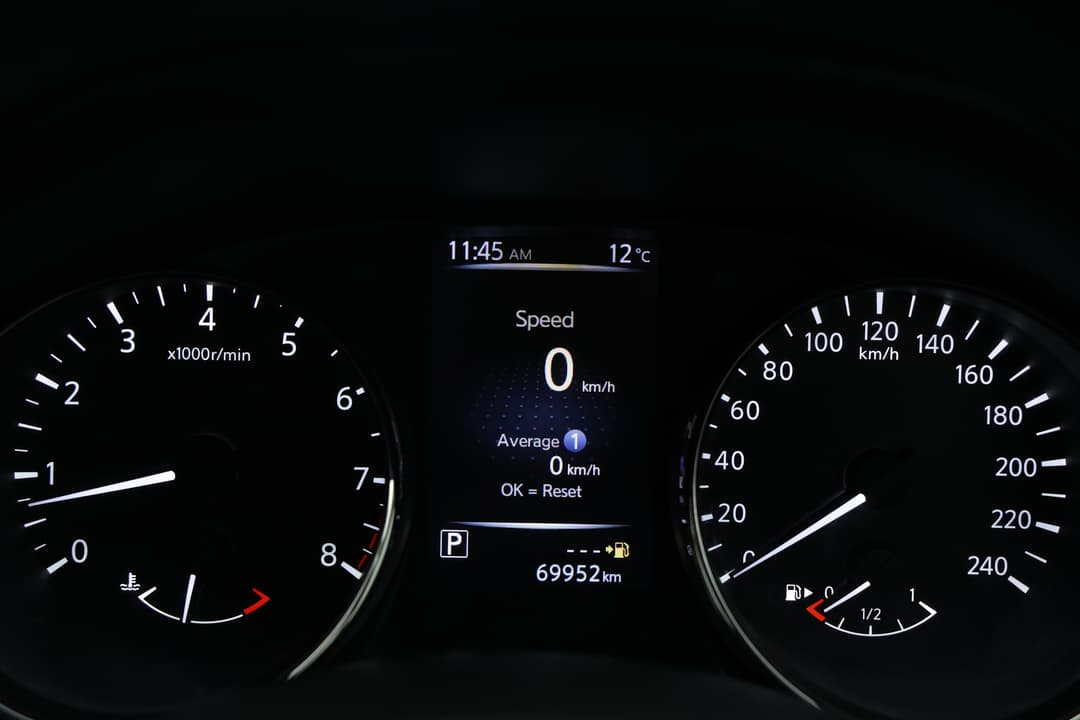 2019 Nissan X-trail Ti (4WD), Automatic, 69952 km, Odometer View