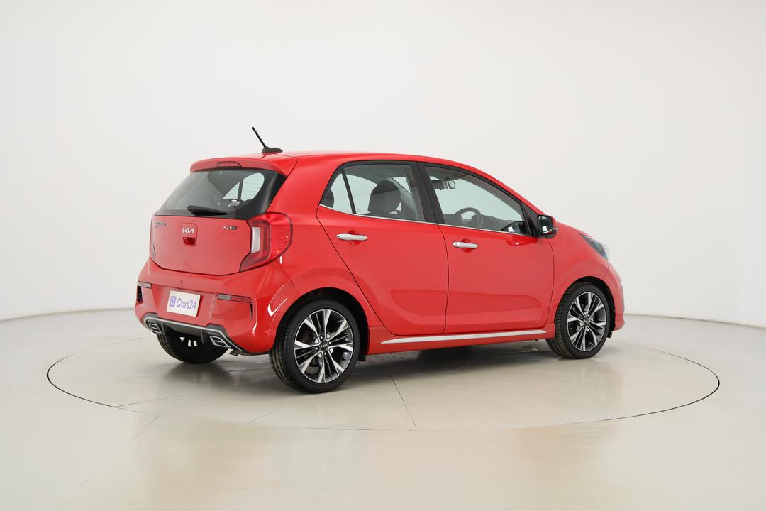 2022 Kia Picanto Gt-line (pe), Automatic, 22280 km, Right Back Diagonal (45- Degree) View
