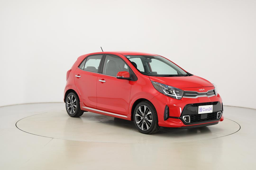2022 Kia Picanto Gt-line (pe), Automatic, 22280 km, Right Front Diagonal (45- Degree) View