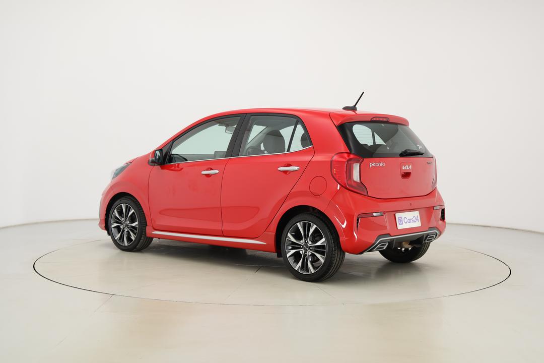 2022 Kia Picanto Gt-line (pe), Automatic, 22280 km, Left Back Diagonal (45- Degree) View