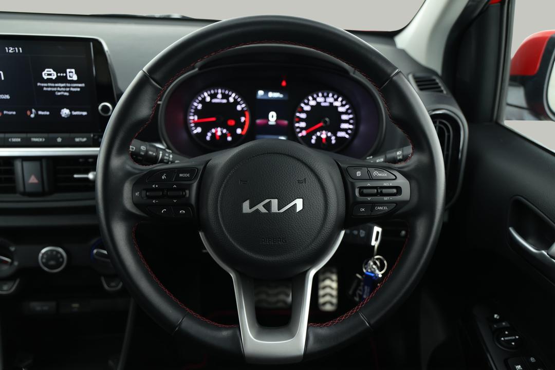 2022 Kia Picanto Gt-line (pe), Automatic, 22280 km, Steering Wheel Close-up