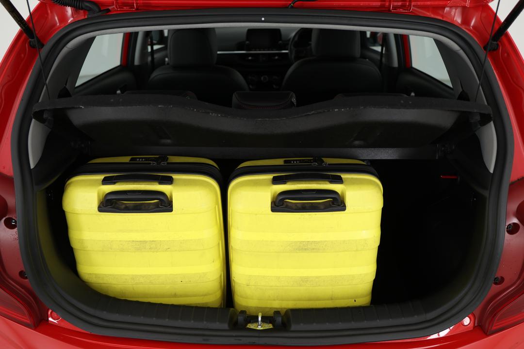 2022 Kia Picanto Gt-line (pe), Automatic, 22280 km, Boot Inside View with Luggage