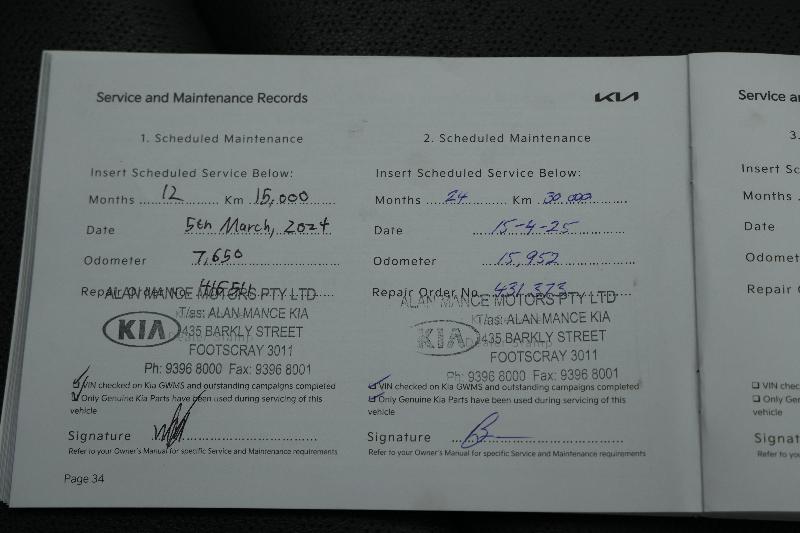 2022 Kia Picanto Gt-line (pe), Automatic, 22280 km, Service History