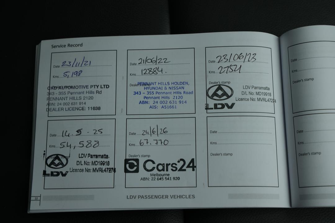 2021 LDV T60 Luxe (4x4), Automatic, 67772 km, Service History