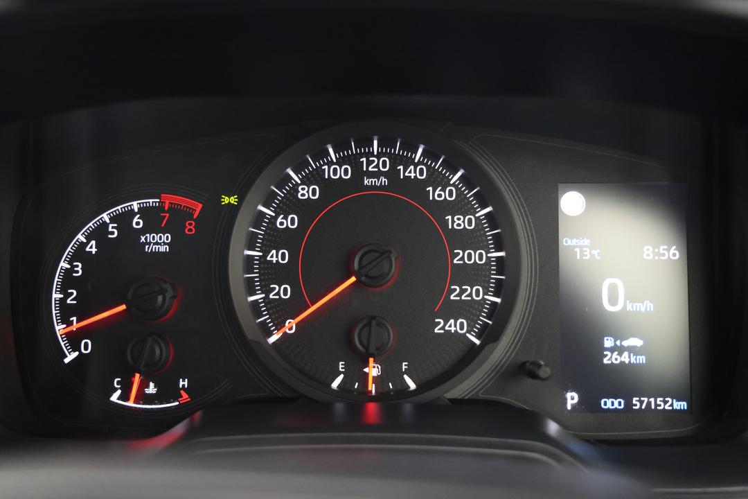 2021 Toyota Corolla Ascent Sport, Automatic, 57152 km, Odometer View