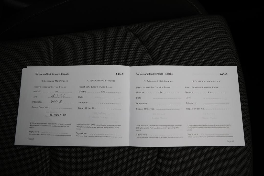 2024 Kia Cerato S Safety Pack, Automatic, 56785 km, Service History