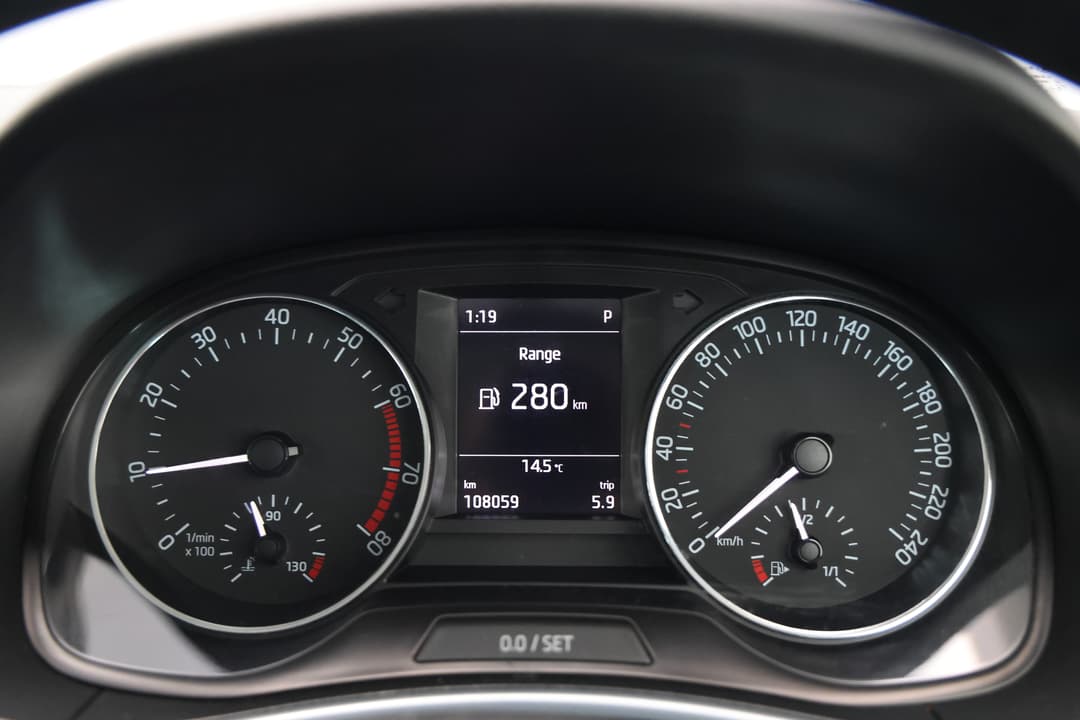 2018 SKODA Fabia 81 Tsi, Automatic, 108059 km, Odometer View